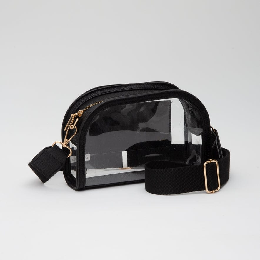 Queens Designs Game Day Stadium Clear Crossbody Bag - Little Miss Muffin Children & Home