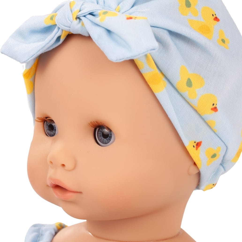 Gotz Gotz Sleepy Aquini Little Duck 13" Soft Bath Baby Doll Set - Little Miss Muffin Children & Home