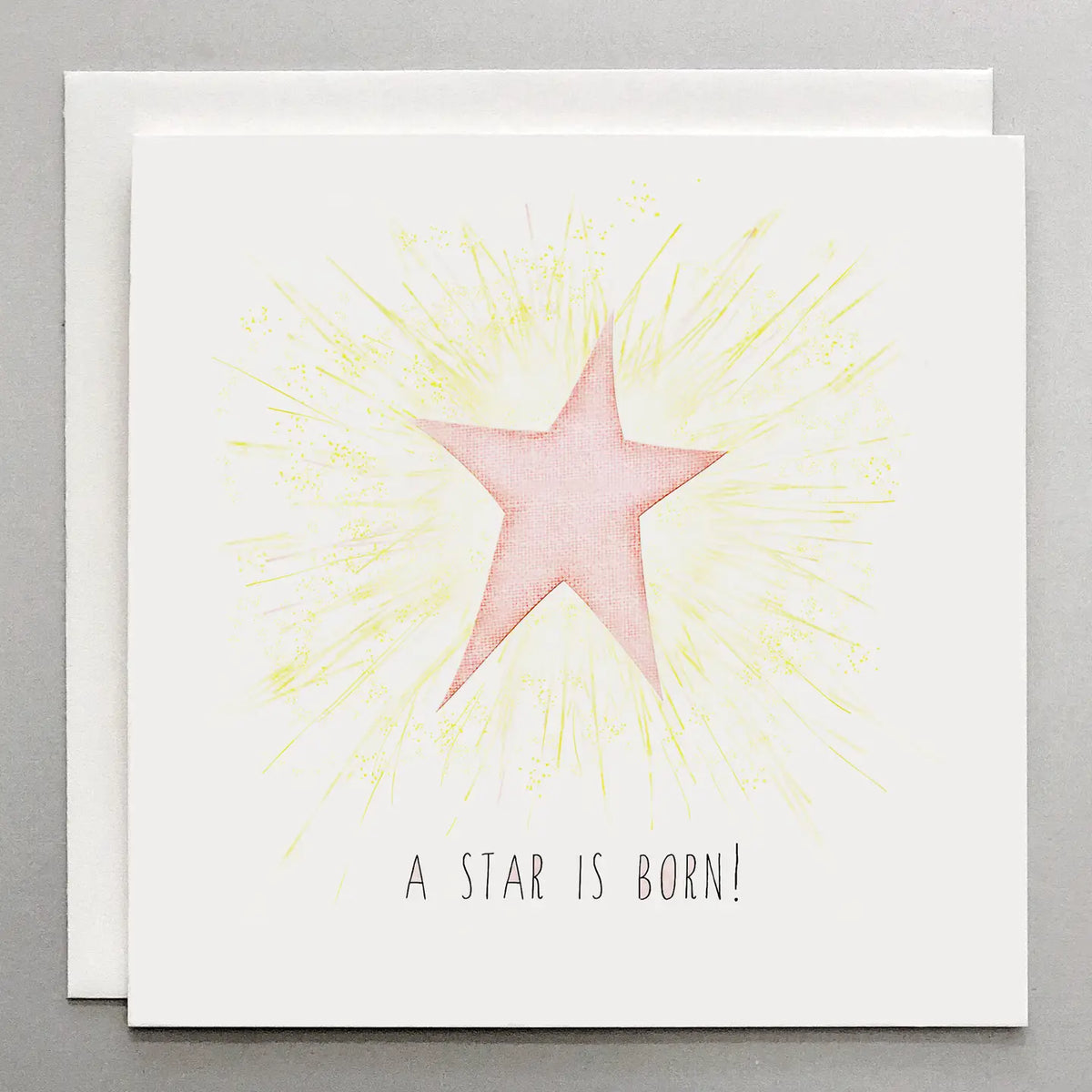 Susan Case Designs A Star Is Born Girl Baby Card - Little Miss Muffin Children & Home