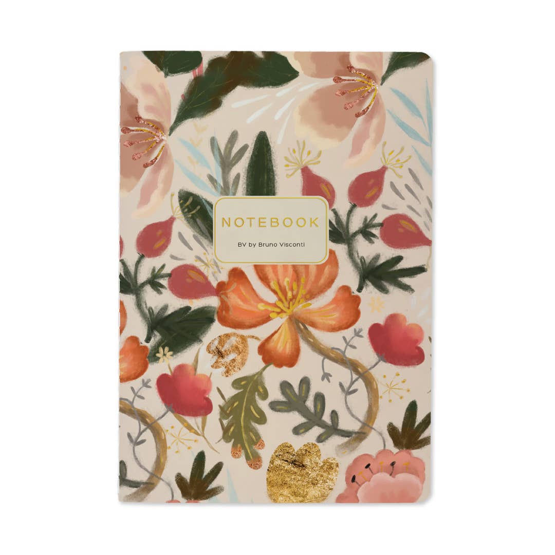 Bloom Flowers Notebook