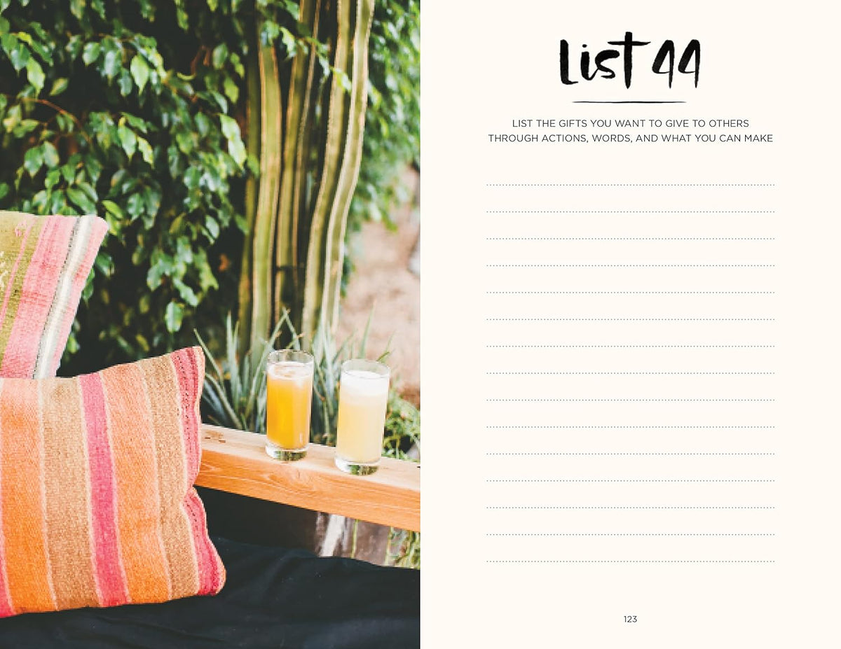 Paige Tate & Co 52 Lists for Happiness Journal (Guided Self-Love Journal) - Little Miss Muffin Children & Home