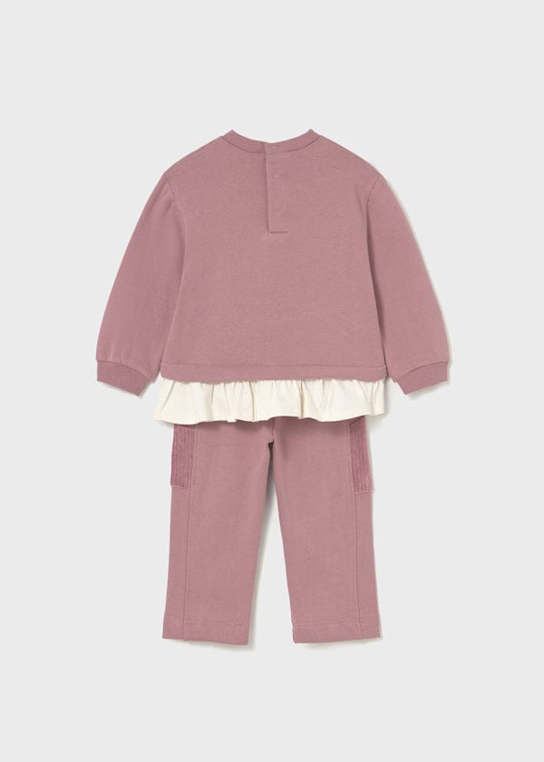 Mayoral Usa Inc 2 Piece Teddy Bear Sweatshirt & Pants Set - Little Miss Muffin Children & Home