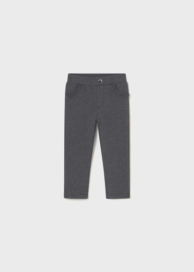 Mayoral Usa Inc Fleece Trousers with Ruffle Trim - Little Miss Muffin Children & Home