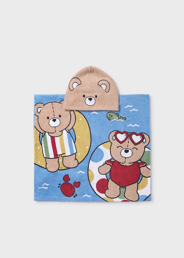 Mayoral Usa Inc Mayoral Hooded Beach Towel - Little Miss Muffin Children & Home