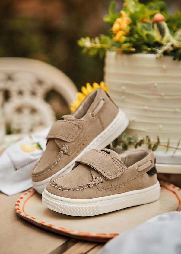 Mayoral Usa Inc Mayoral Baby Suede Boat Shoes - Little Miss Muffin Children & Home
