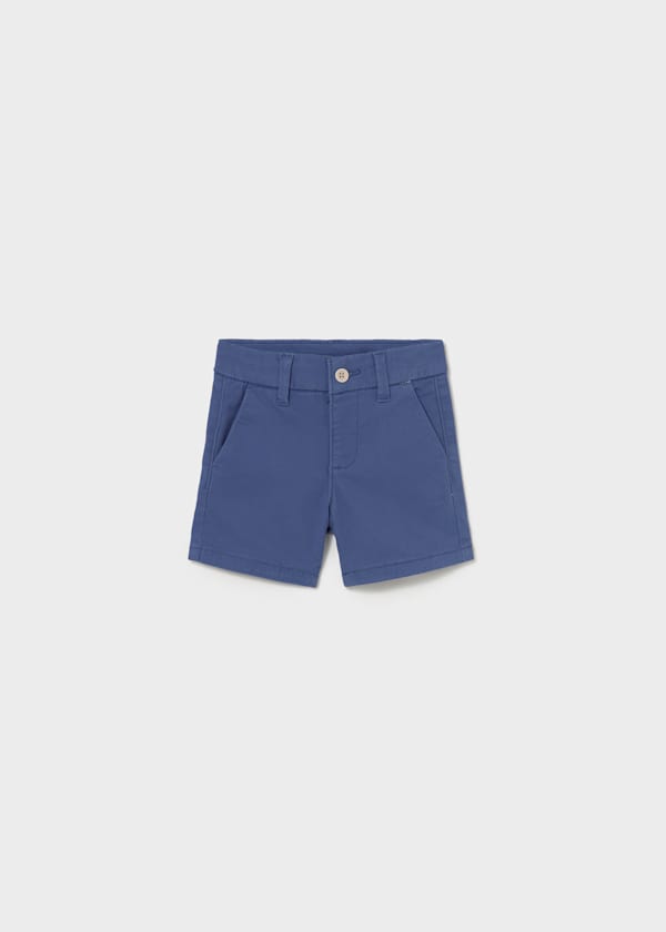 Mayoral Usa Inc Chino Twill Toddler Boy's Shorts in Indigo - Little Miss Muffin Children & Home