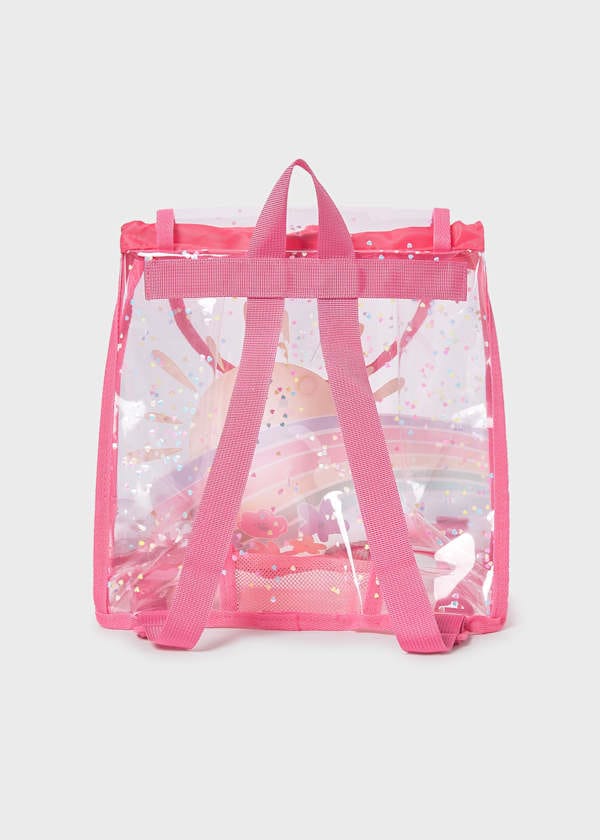 Mayoral Usa Inc Clear Backpack in Poppy - Little Miss Muffin Children & Home