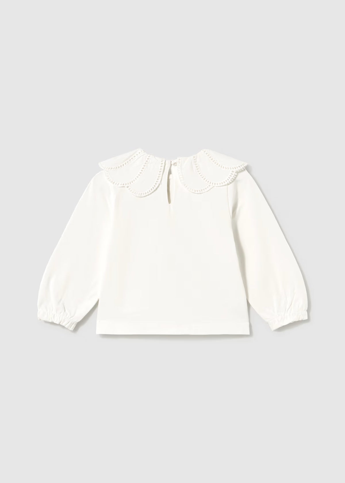 Mayoral Usa Inc Petal Collar Long Sleeve Blouse - Little Miss Muffin Children & Home