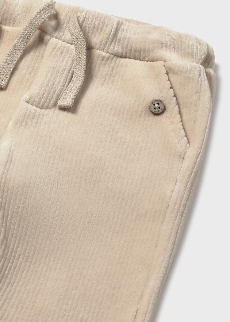 Mayoral Usa Inc Drawstring Corduroy Pants in Cereal - Little Miss Muffin Children & Home