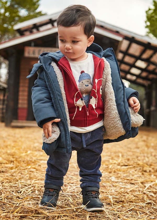 Mayoral Usa Inc Drawstring Corduroy Pants in Blue Whale - Little Miss Muffin Children & Home