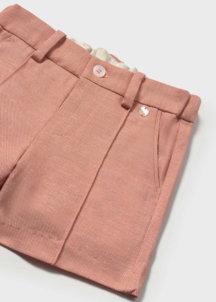 Mayoral Usa Inc Mayoral Dressy Linen Bermuda Shorts - Little Miss Muffin Children & Home