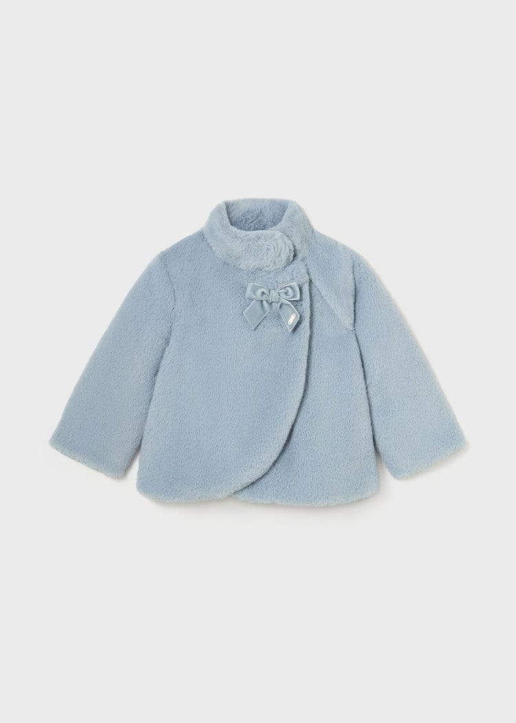 Mayoral Usa Inc Mayoral Faux Fur Coat for Baby Girl - Little Miss Muffin Children & Home