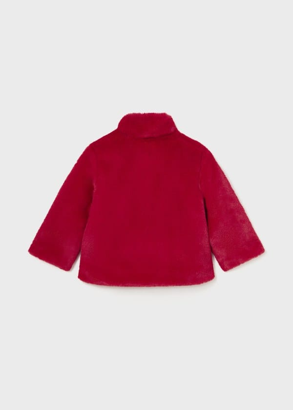 Mayoral Usa Inc Mayoral Faux Fur Coat for Baby Girl - Little Miss Muffin Children & Home
