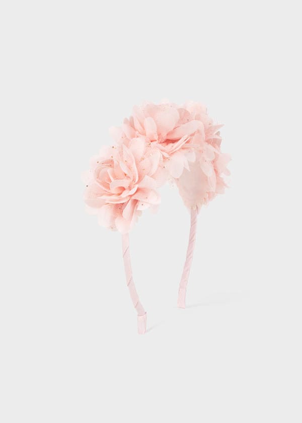 Mayoral Usa Inc Tulle Flower Headband in Blossom - Little Miss Muffin Children & Home