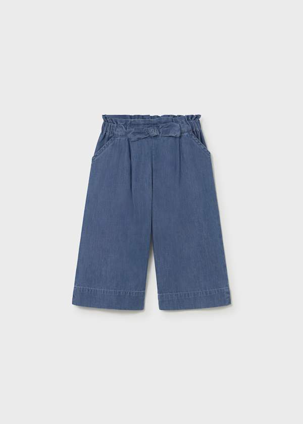 Paperbag Waist Wide Leg Pants