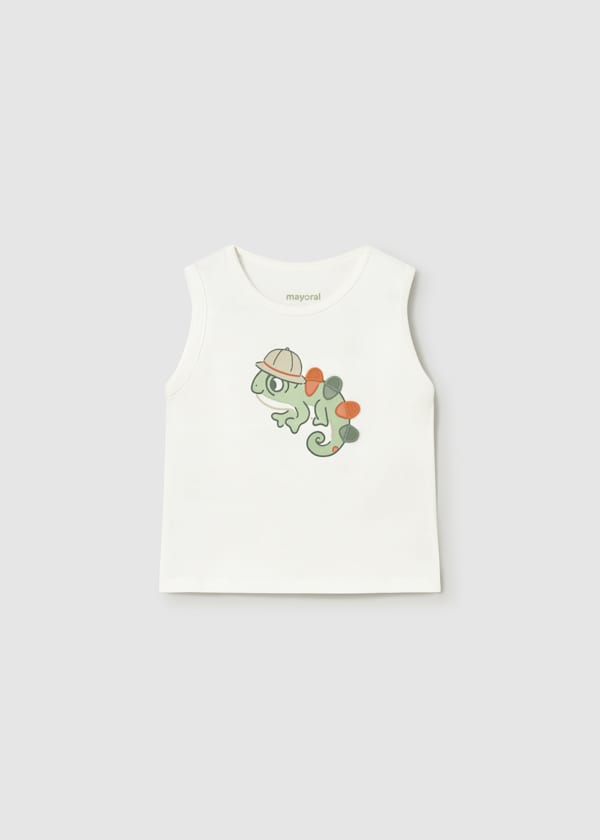 Chameleon Print Tank Top