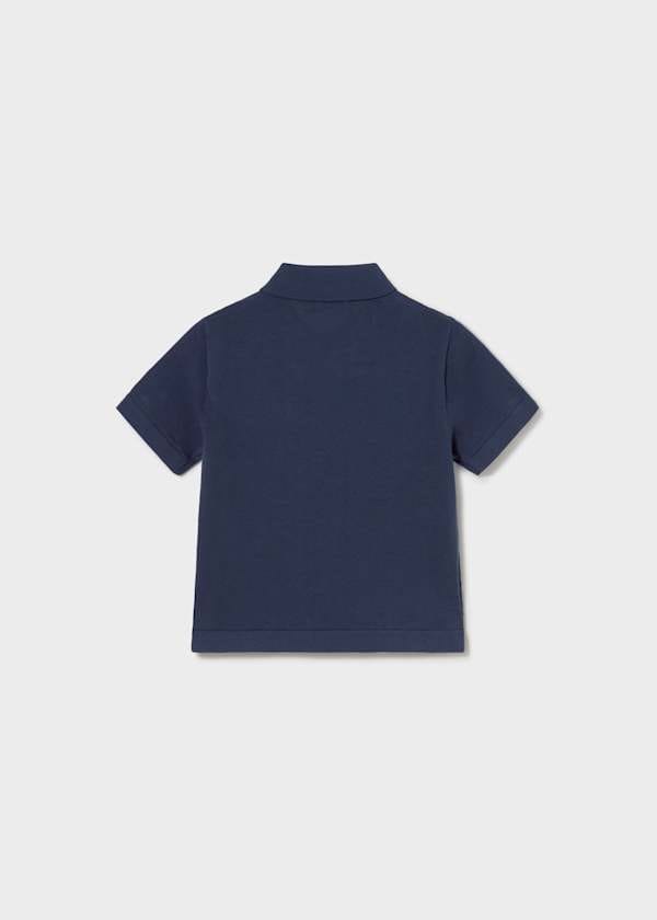Knit Polo Shirt in Atlantic