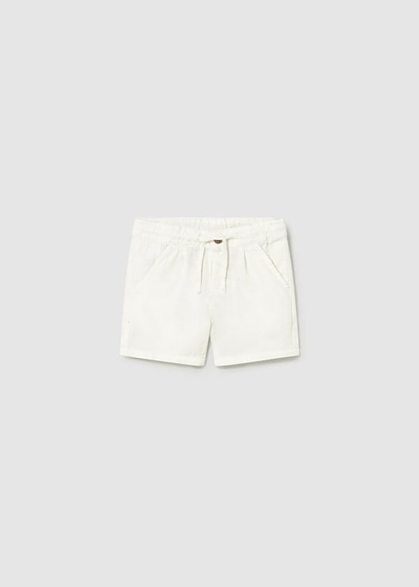 Mayoral Usa Inc Drawstring Linen Shorts - Little Miss Muffin Children & Home