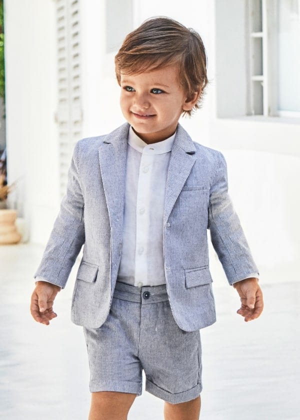 Mayoral Usa Inc Mayoral Boys Dressy Linen Shorts - Little Miss Muffin Children & Home