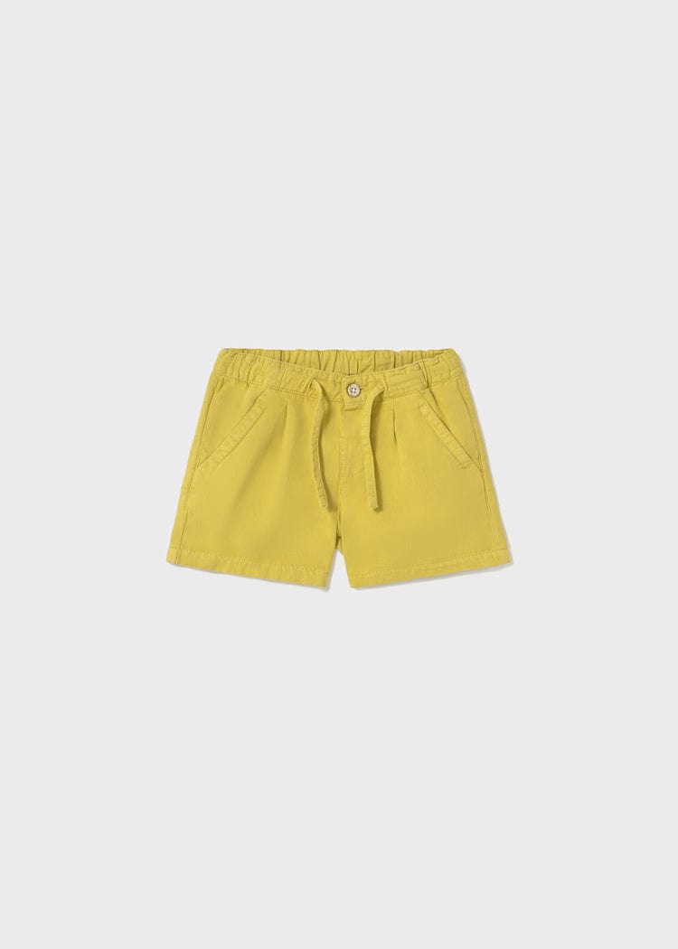 Mayoral Usa Inc Mayoral Linen Bermuda Shorts in Gold - Little Miss Muffin Children & Home