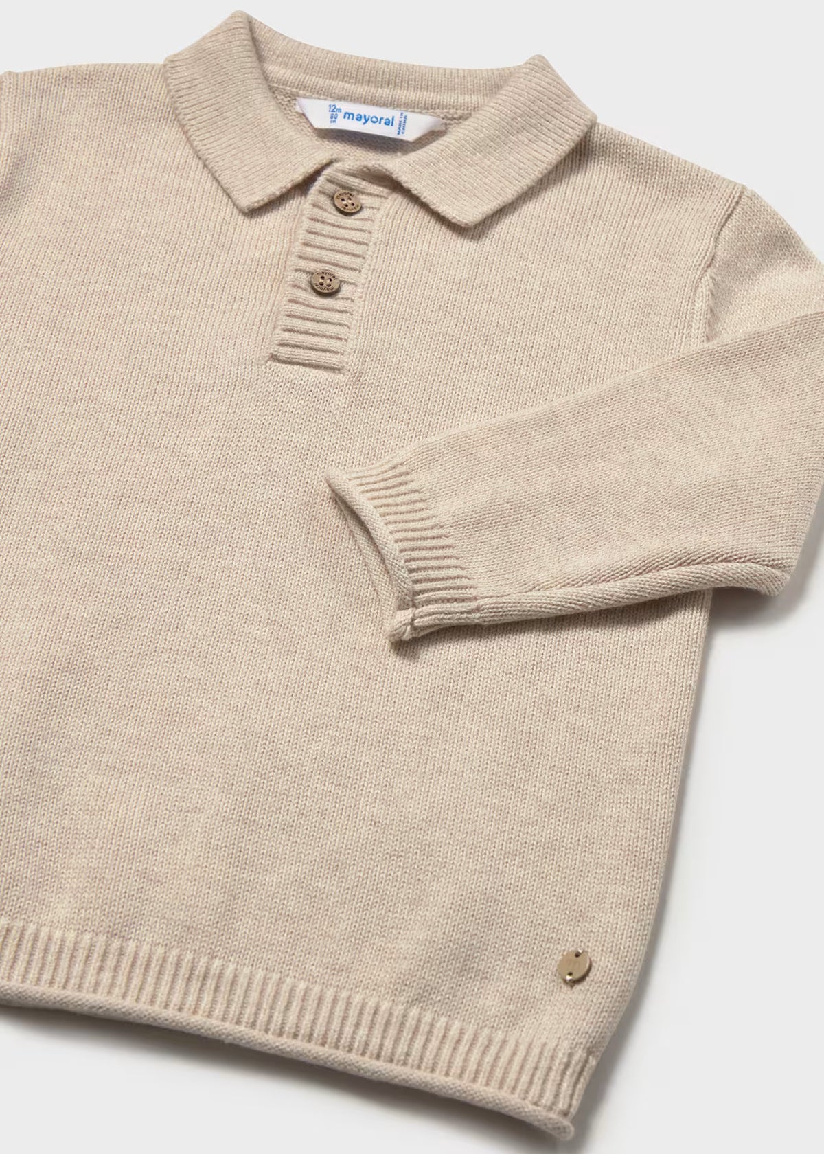 Mayoral Usa Inc Polo Collar Knit Sweater, 2 Colors Available - Little Miss Muffin Children & Home