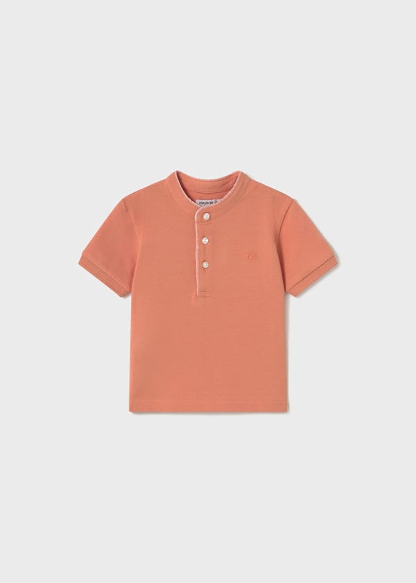 Mayoral Usa Inc Mayoral Short Sleeve Mandarin Collar Polo - Little Miss Muffin Children & Home