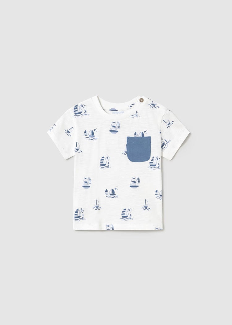 Mayoral Usa Inc Mayoral Printed Short Sleeve T-Shirt - Little Miss Muffin Children & Home