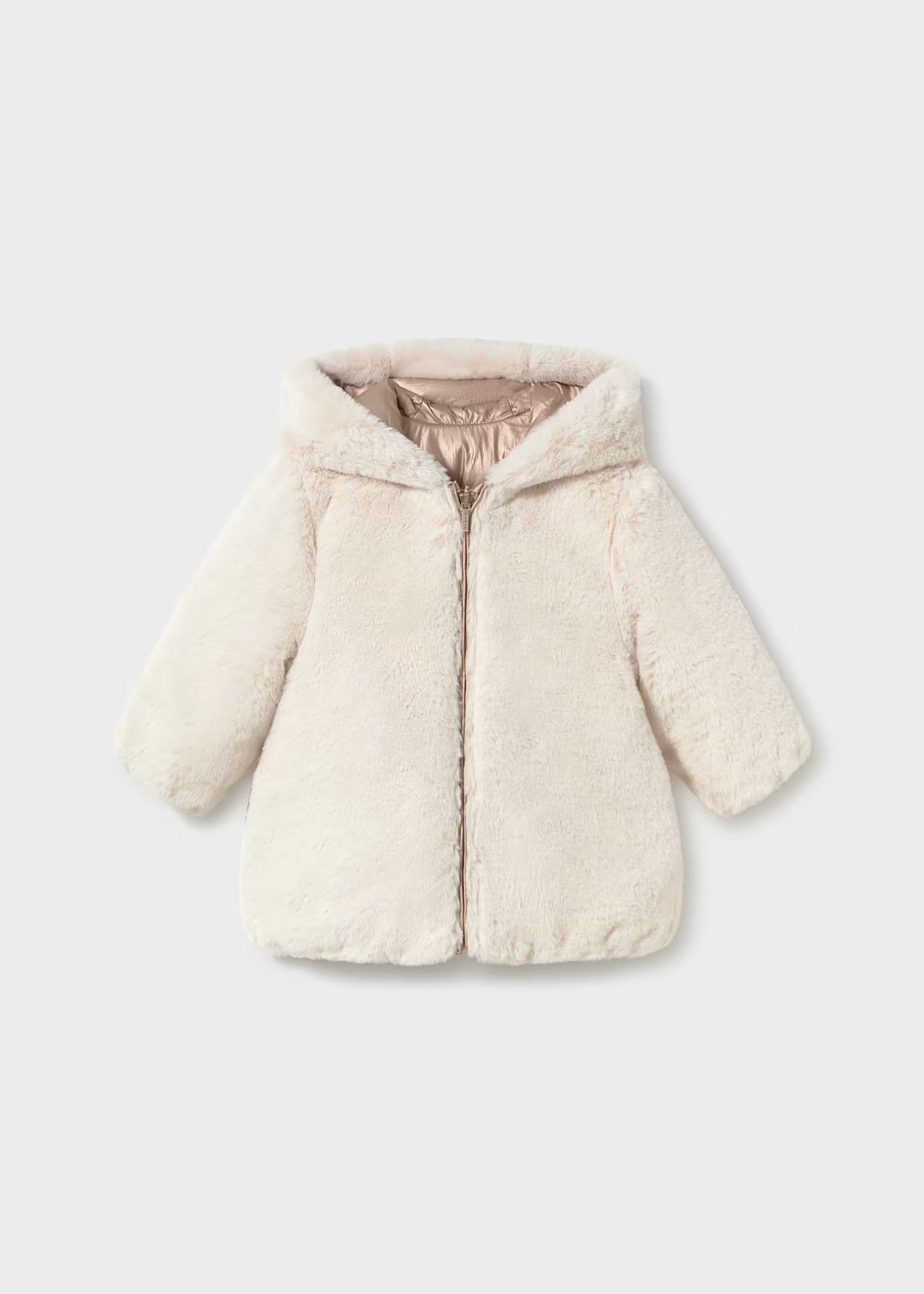 Mayoral Usa Inc Reversible Faux Fur Puffer Jacket - Little Miss Muffin Children & Home