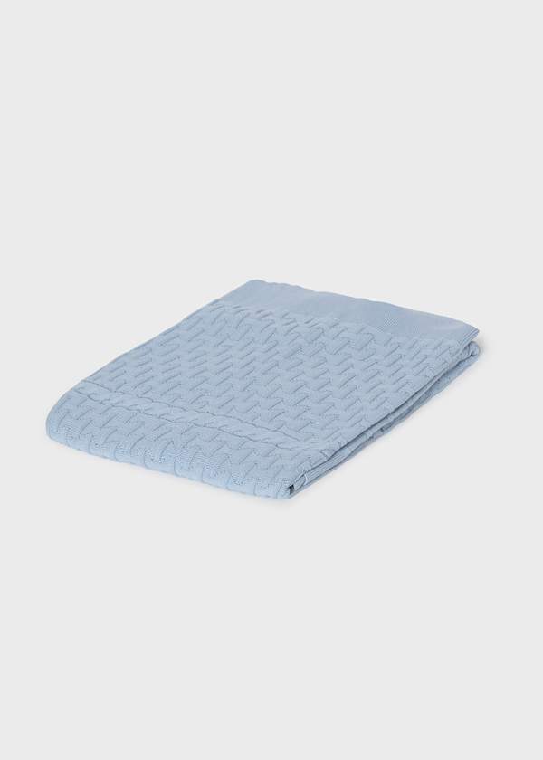 Mayoral Usa Inc Knit Baby Blanket, 2 Colors Available - Little Miss Muffin Children & Home