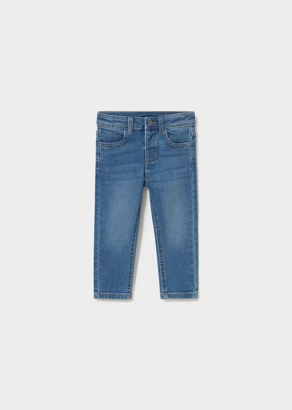 Toddler Boys' Slim Fit Jeans in Medium Denim