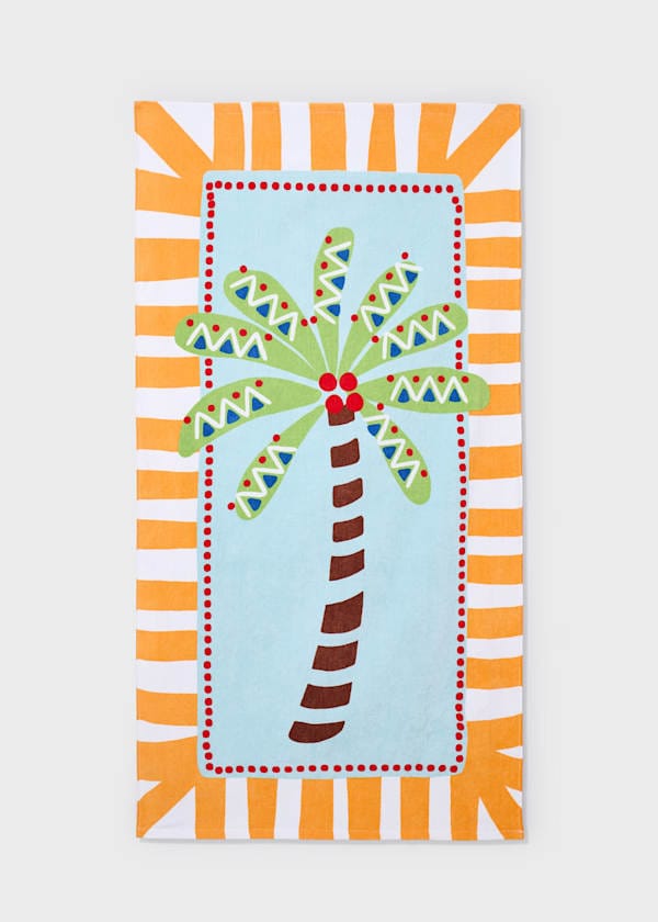 Mayoral Usa Inc Palm Tree Beach Towel - Little Miss Muffin Children & Home