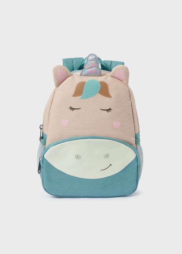 Mayoral Usa Inc Mayoral Baby Unicorn Backpack in Aqua - Little Miss Muffin Children & Home