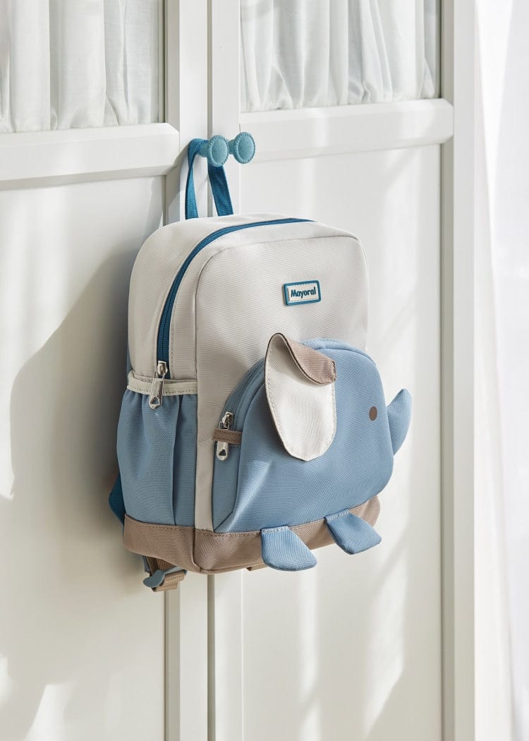 Mayoral Usa Inc Mayoral Grey Elephant Baby Backpack - Little Miss Muffin Children & Home