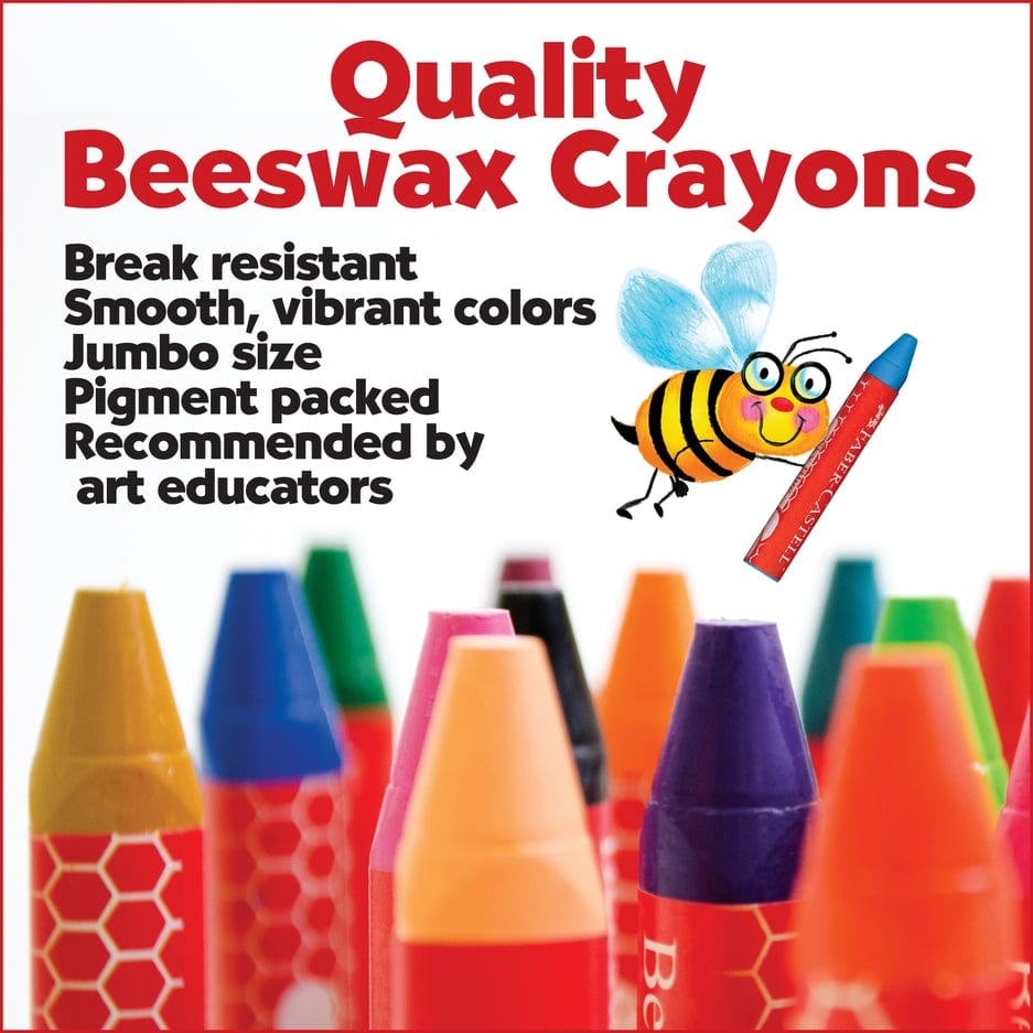 Faber Castell Faber Castell World Colors - 15ct Beeswax Crayons - Little Miss Muffin Children & Home
