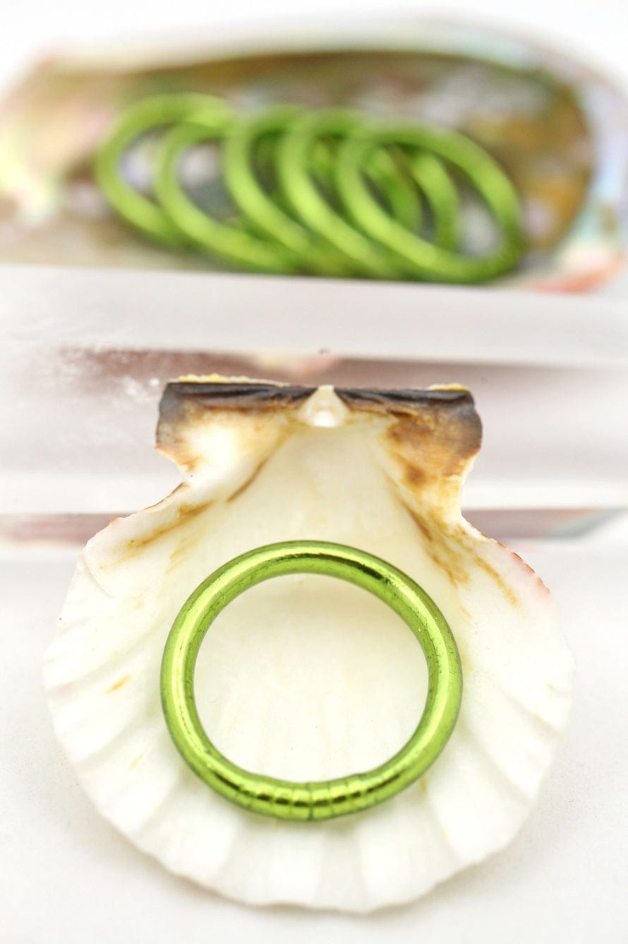 Woman Shops World Thai Buddhist Temple Ring, Banana Leaf - Little Miss Muffin Children & Home