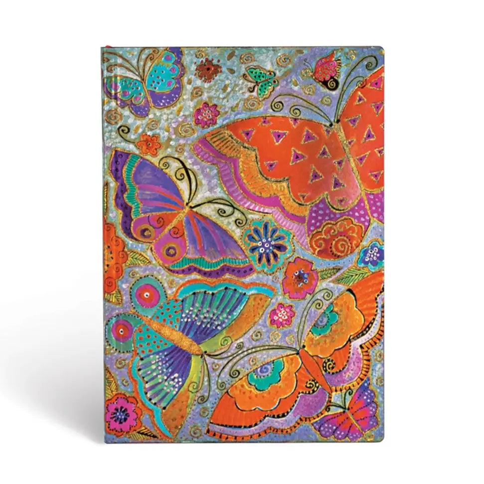 Paperblanks Flutterbyes Lined Softcover Flexi Midi