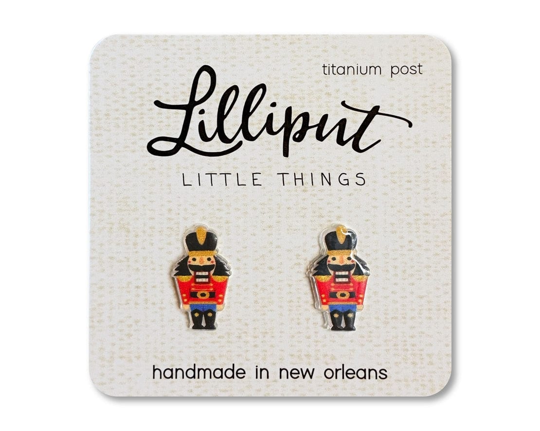 Lilliput Little Things Lilliput Little Things Nutcracker Earrings - Little Miss Muffin Children & Home