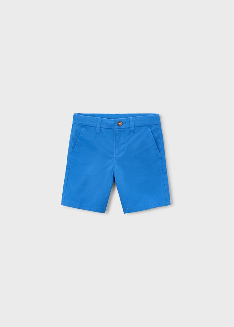 Chino Twill Boy's Shorts in Blue