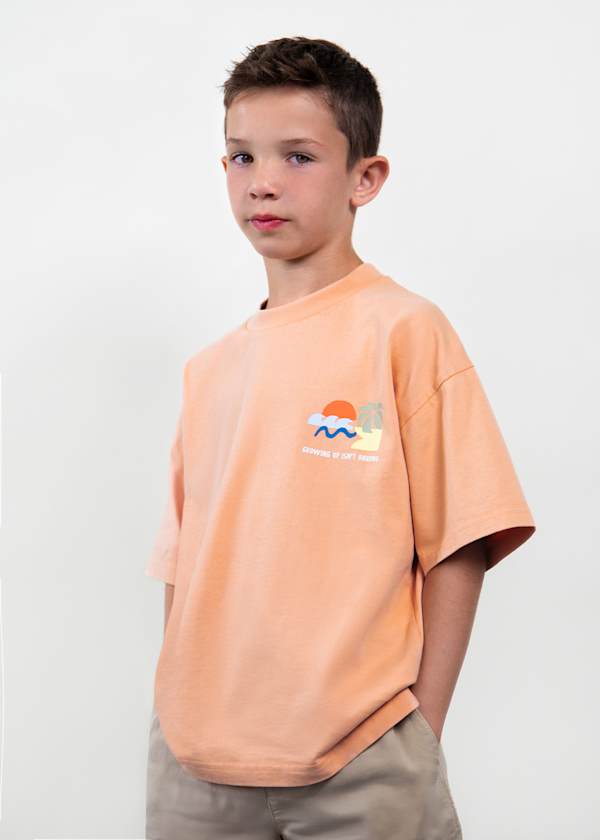 Mayoral Usa Inc Graphic T-Shirt in Coral - Little Miss Muffin Children & Home