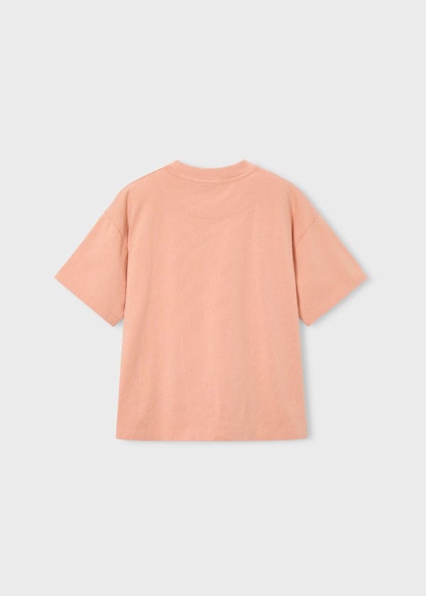 Mayoral Usa Inc Graphic T-Shirt in Coral - Little Miss Muffin Children & Home