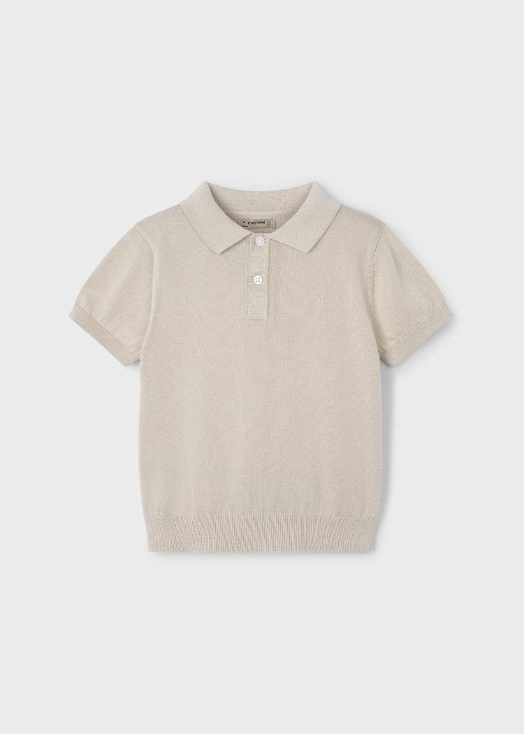 Mayoral Usa Inc Mayoral Short Sleeve Knit Polo - Little Miss Muffin Children & Home