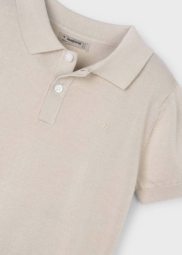 Mayoral Usa Inc Mayoral Short Sleeve Knit Polo - Little Miss Muffin Children & Home