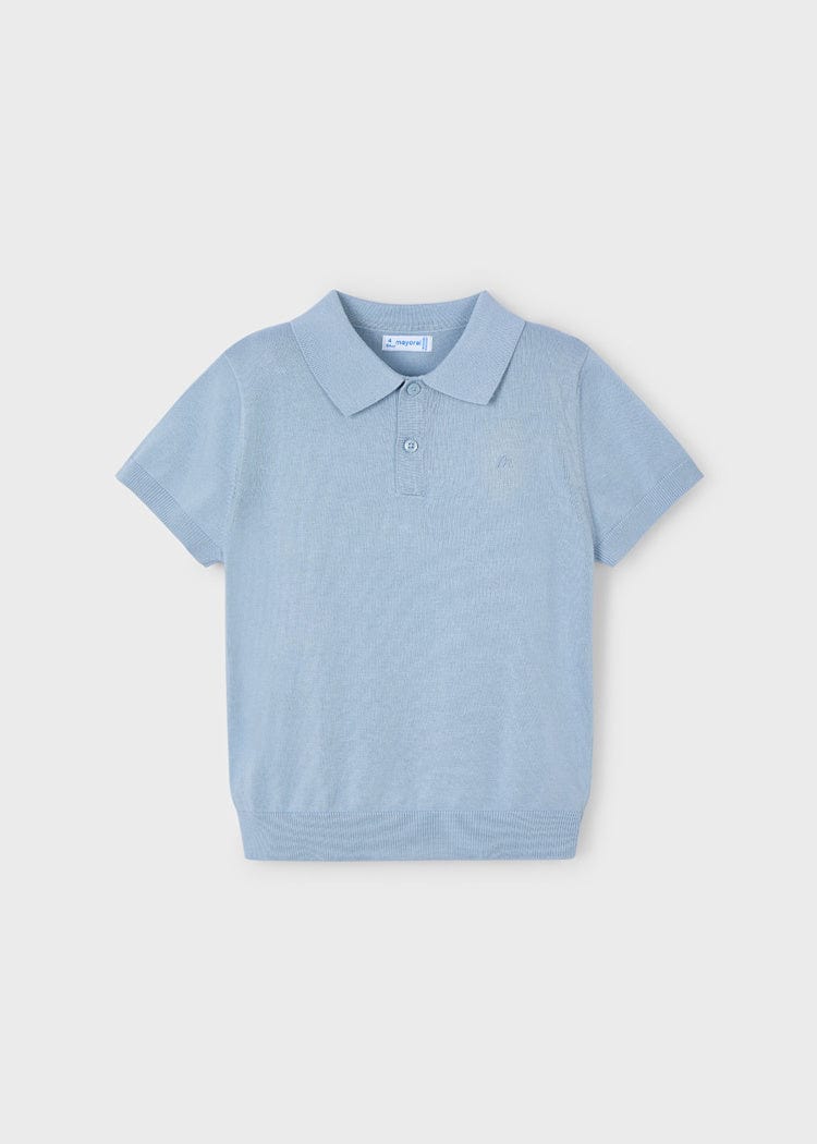 Mayoral Usa Inc Mayoral Short Sleeve Knit Polo - Little Miss Muffin Children & Home