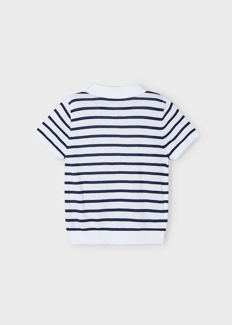 Mayoral Usa Inc Mayoral Short Sleeve Knit Polo - Little Miss Muffin Children & Home