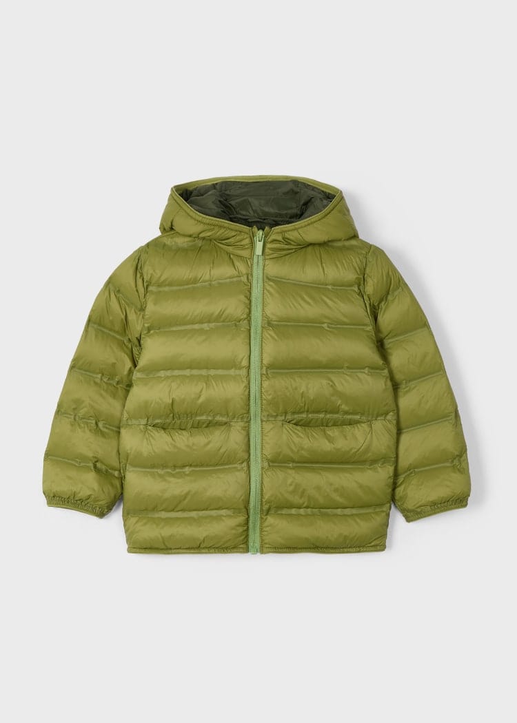 Mayoral Usa Inc Mayoral Quilted Puffer Coat in Pesto - Little Miss Muffin Children & Home