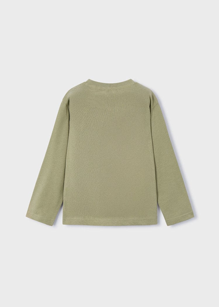 boys green long sleeve