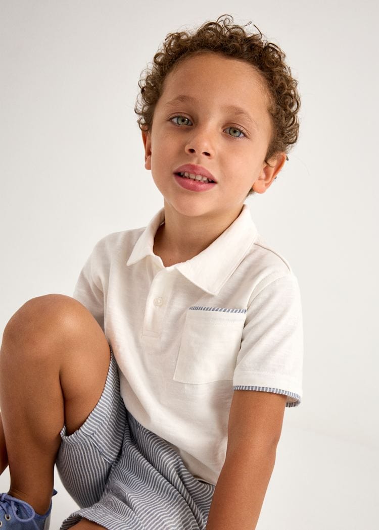 Mayoral Usa Inc Mayoral Polo Shirt & Shorts Set - Little Miss Muffin Children & Home