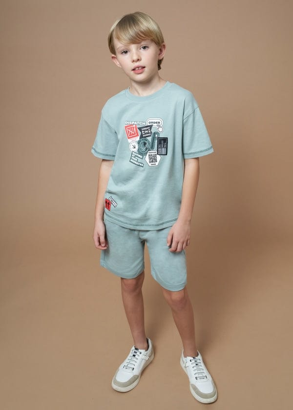 Mayoral Usa Inc Mayoral Drawstring Fleece Shorts - Little Miss Muffin Children & Home