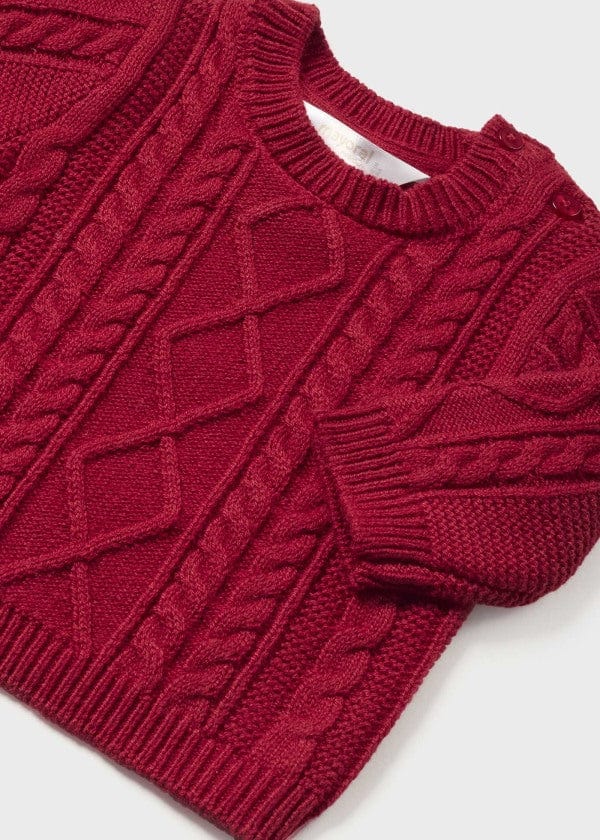 Mayoral Usa Inc Mayoral Cable Knit Sweater - Little Miss Muffin Children & Home