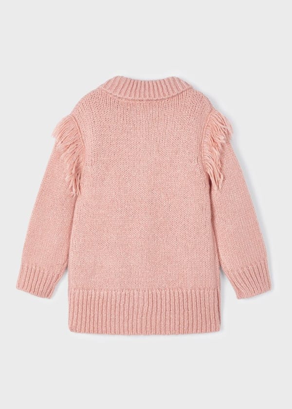 Mayoral Usa Inc Mayoral Knit Cardigan with Fringe Detail - Little Miss Muffin Children & Home